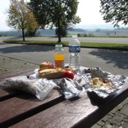 WIMA France - lunch stop in Switzerland